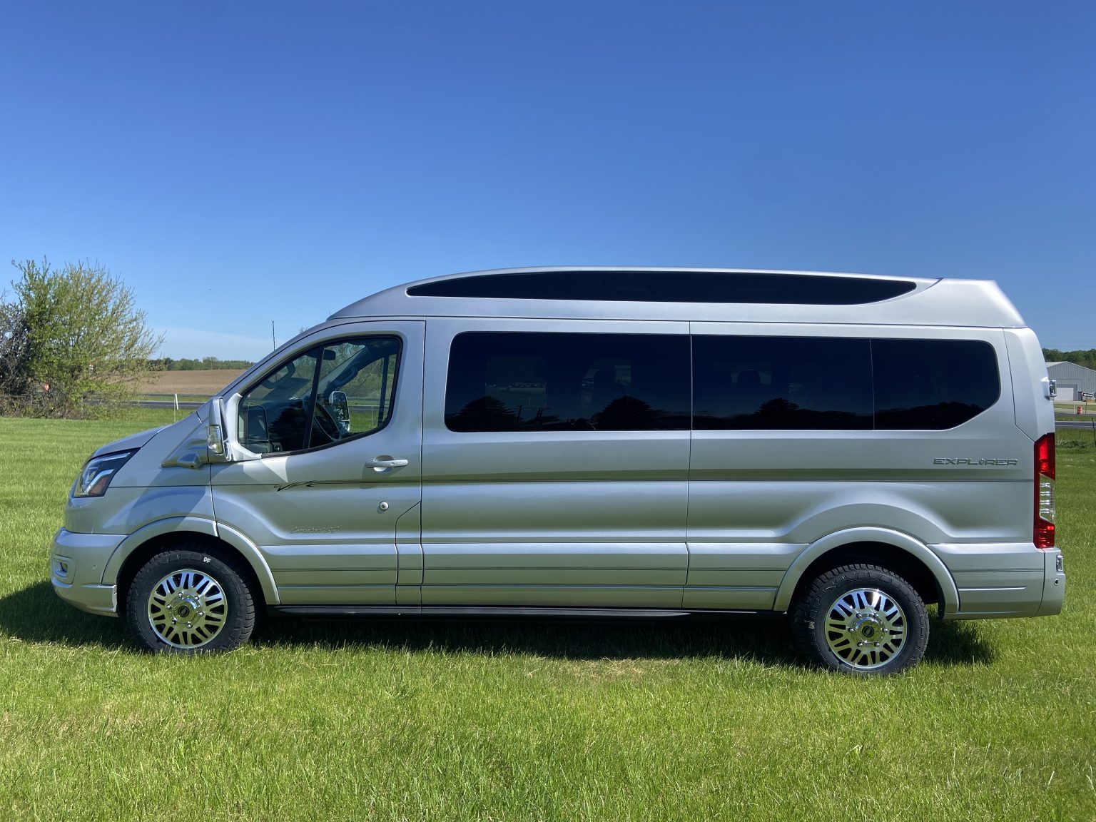 Ford Transit Ingot Silver Explorer Van